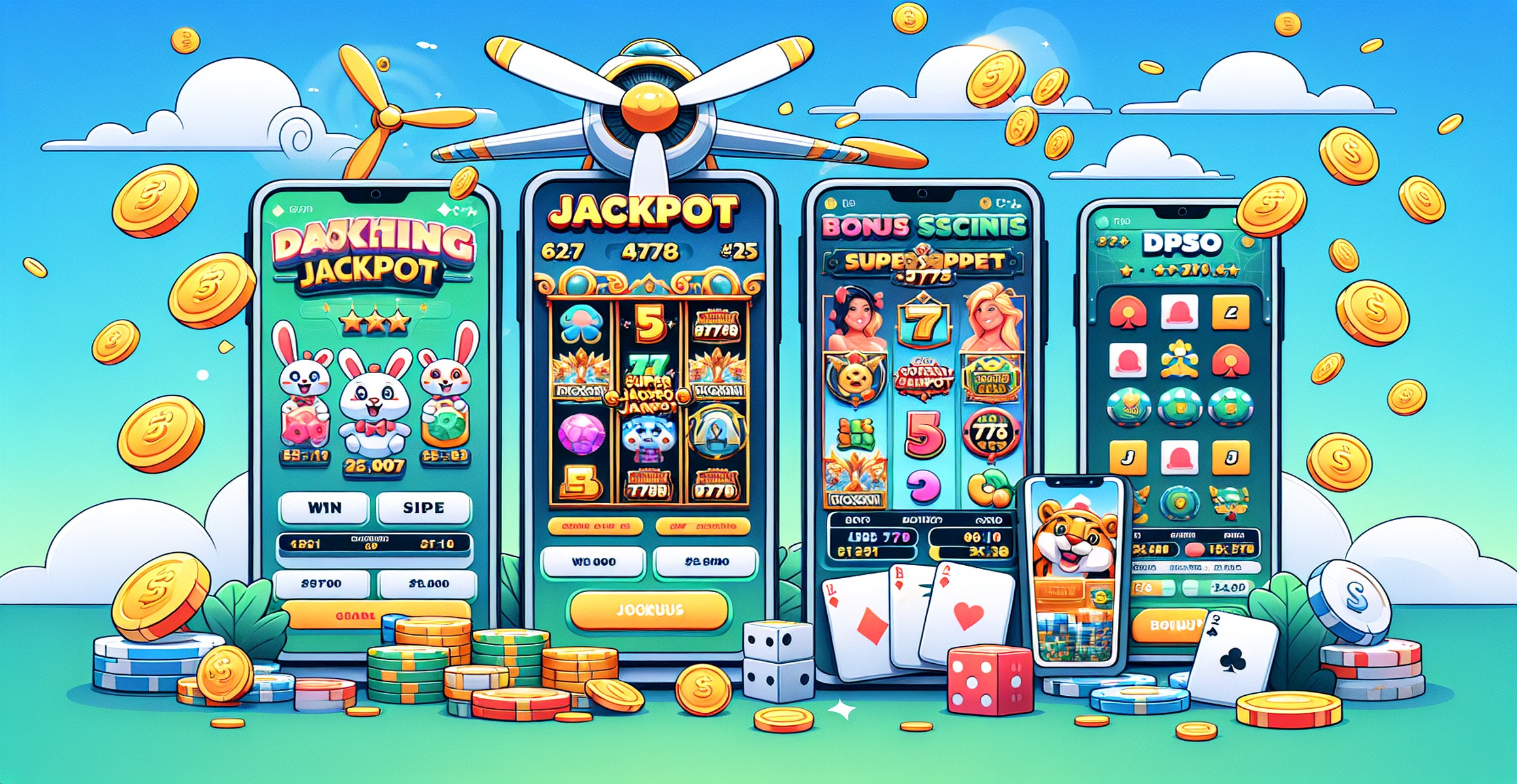 Mil Win Game Fortune Rabbit Slots - Try your luck with classic slots!